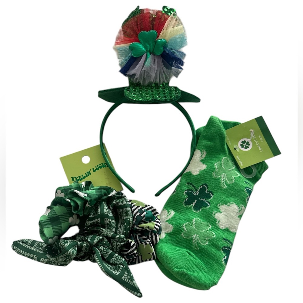 Green St. Patrick's Day Accessory Set